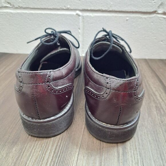 Dexter Dark Brown Oxfords, Mens Lace Up Casual Dress Shoes Size 10.5 M - Picture 3 of 7